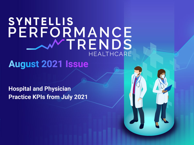 July 2021 hospital and physician practice KPIs