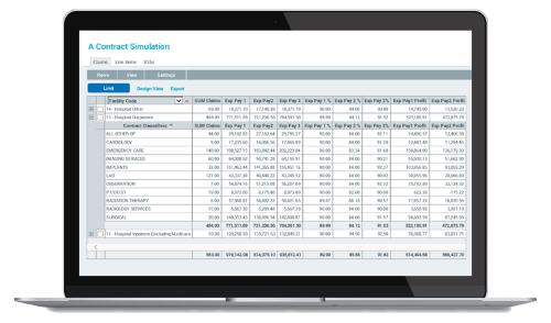 Axiom Contract Management dashboard