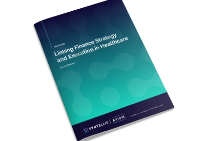 Linking Finance Strategy and Execution in Healthcare whitepaper thumbnail