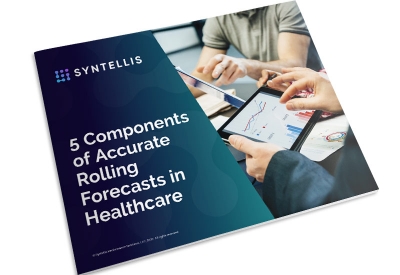 5 components of accurate rolling forecasts in healthcare - ebook thumbnail
