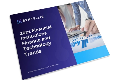 Report thumbnail - 2021 Financial Institutions Financial Technology Trends