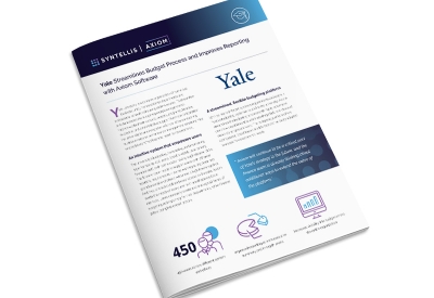Yale University's improved processes with Axiom software - client story thumbnail