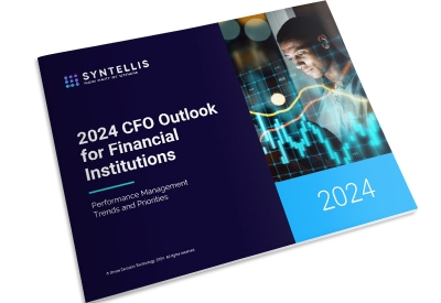 cover image of the 2024 financial institutions CFO outlook