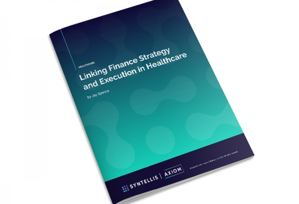 Linking Finance Strategy and Execution in Healthcare whitepaper thumbnail