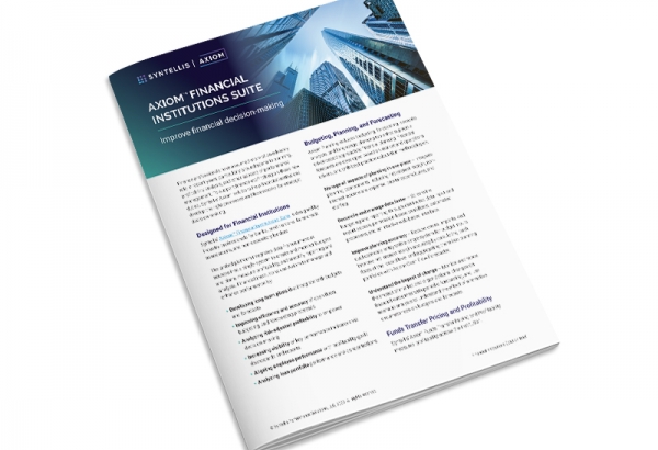 Axiom Financial Institutions Suite - Solution Brief cover
