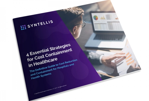 E-book thumbnail - 4 Essential Strategies for Cost Containment in Healthcare